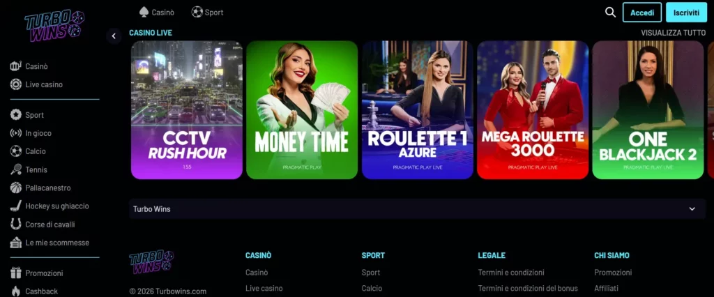 Live casino