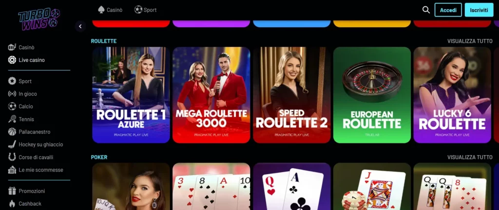 Roulette live